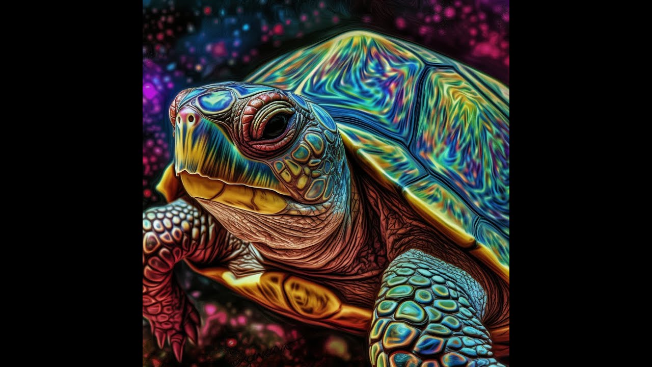 Grateful Dead Terrapin Station 3/15/90 - A.I. images based on Terrapin Station lyrics