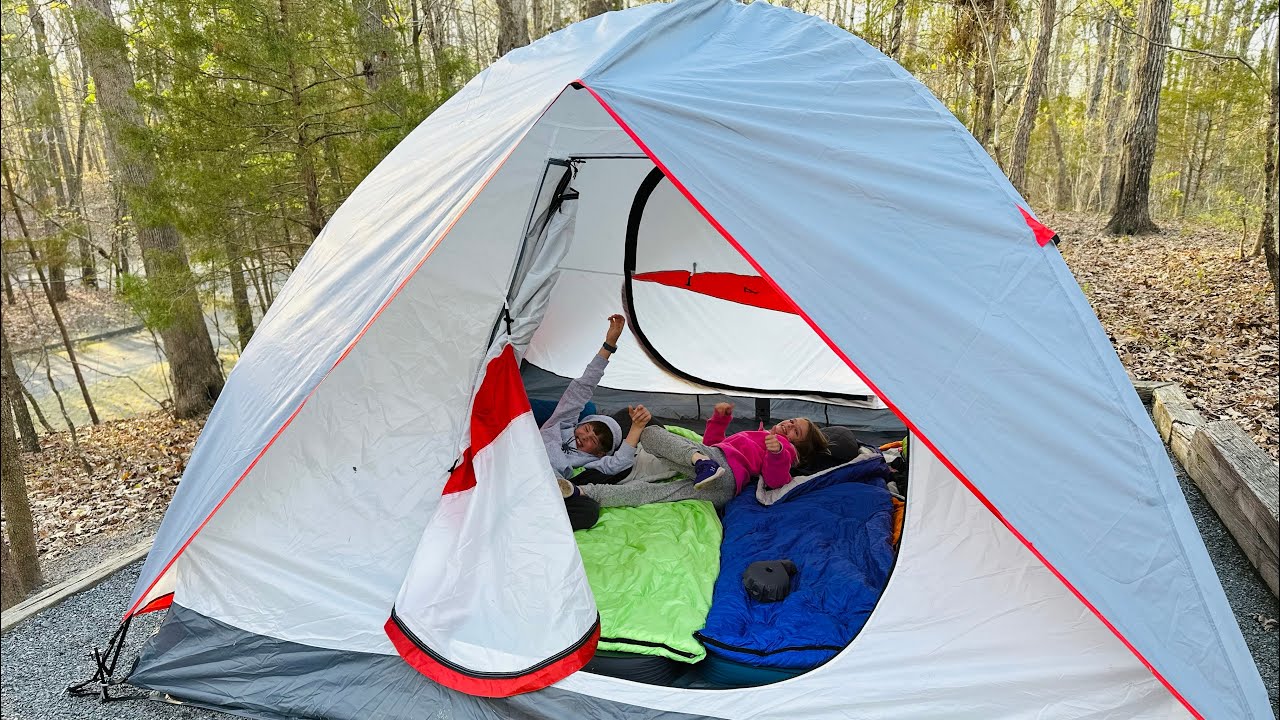 SINGLE person set up / take down for the Meramac 6 ALPS Mountaineering tent