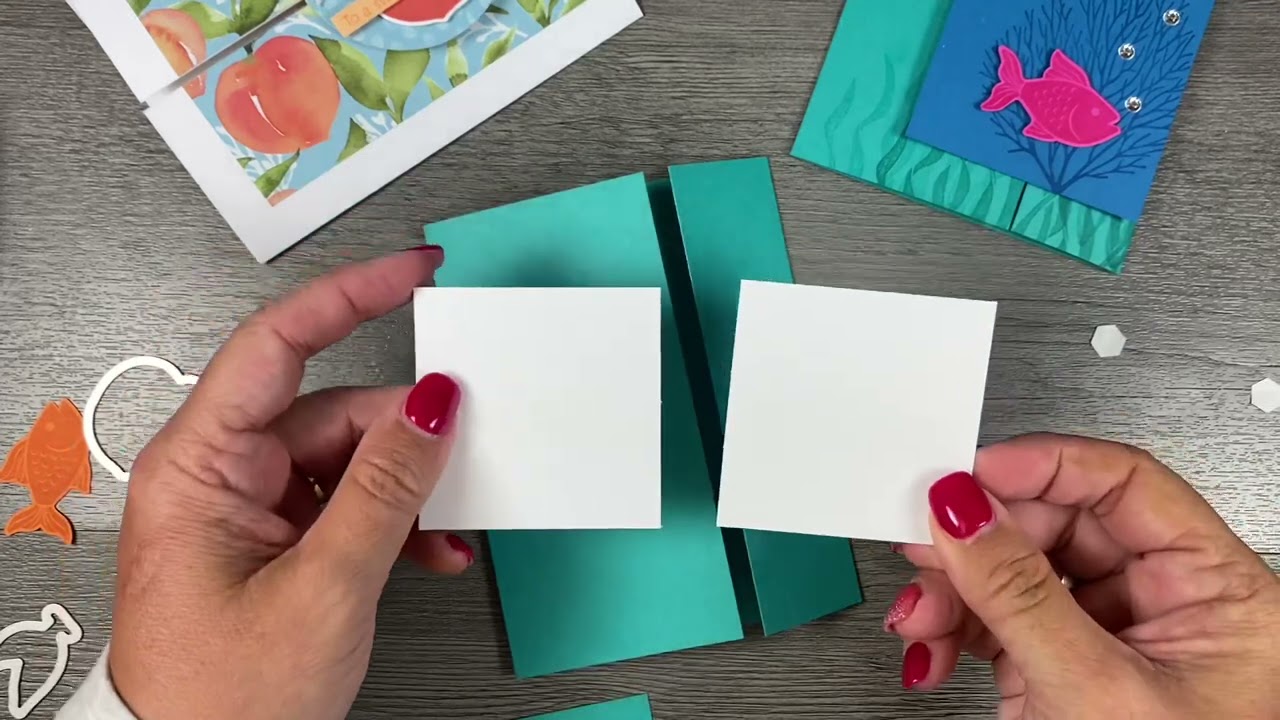 How to create a Slide and Lock Gatefold (FUN FOLD card)