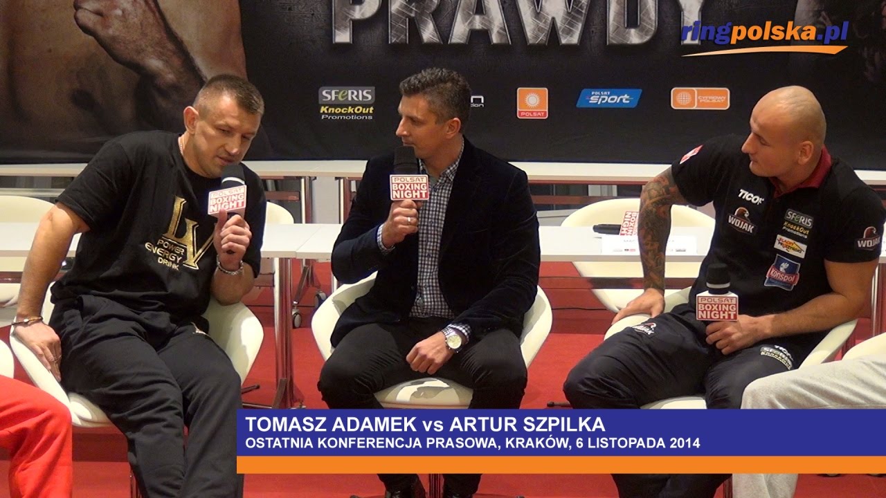 Adamek vs Szpilka: Ostatnia konferencja prasowa