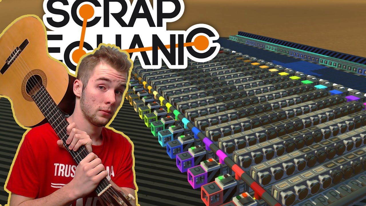 🔵  GENIALNE MUZYCZNE MOTYWY! | SCRAP MECHANIC #196 | HADESIAK & GILATHISS