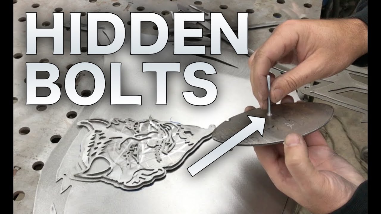 Multi Layer Metal Art Fabrication - Hidden Fasteners