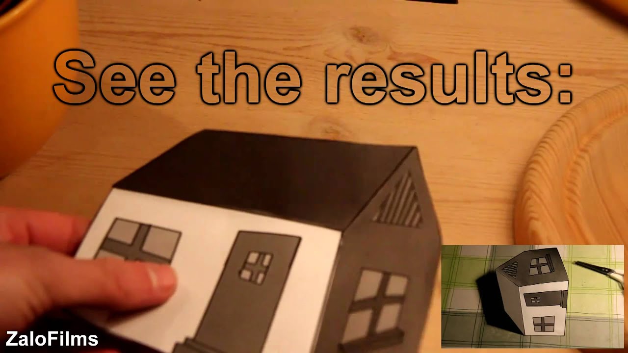 How To Make a House Illusion!