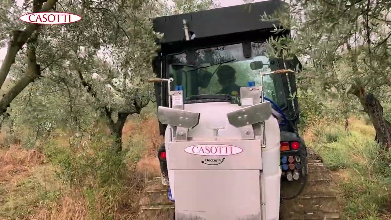 CASOTTI - Doctor Fly 120F ISOBUS - Precisione assoluta in oliveto complesso