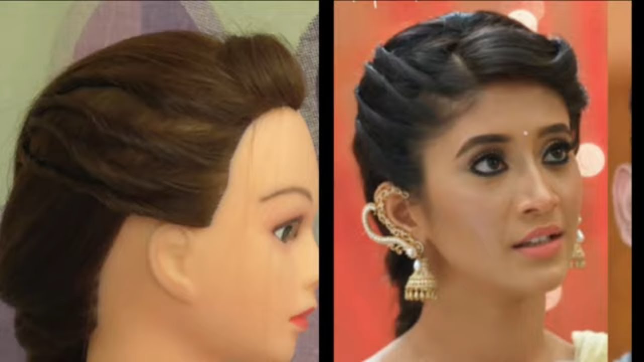 EASY WEDDING AND FUNCTION HAIRSTYLE FOR GIRLS INSPIRED BY NAIRA \\BRAID HAIRSTYLE FOR  WEDDING GIRLS