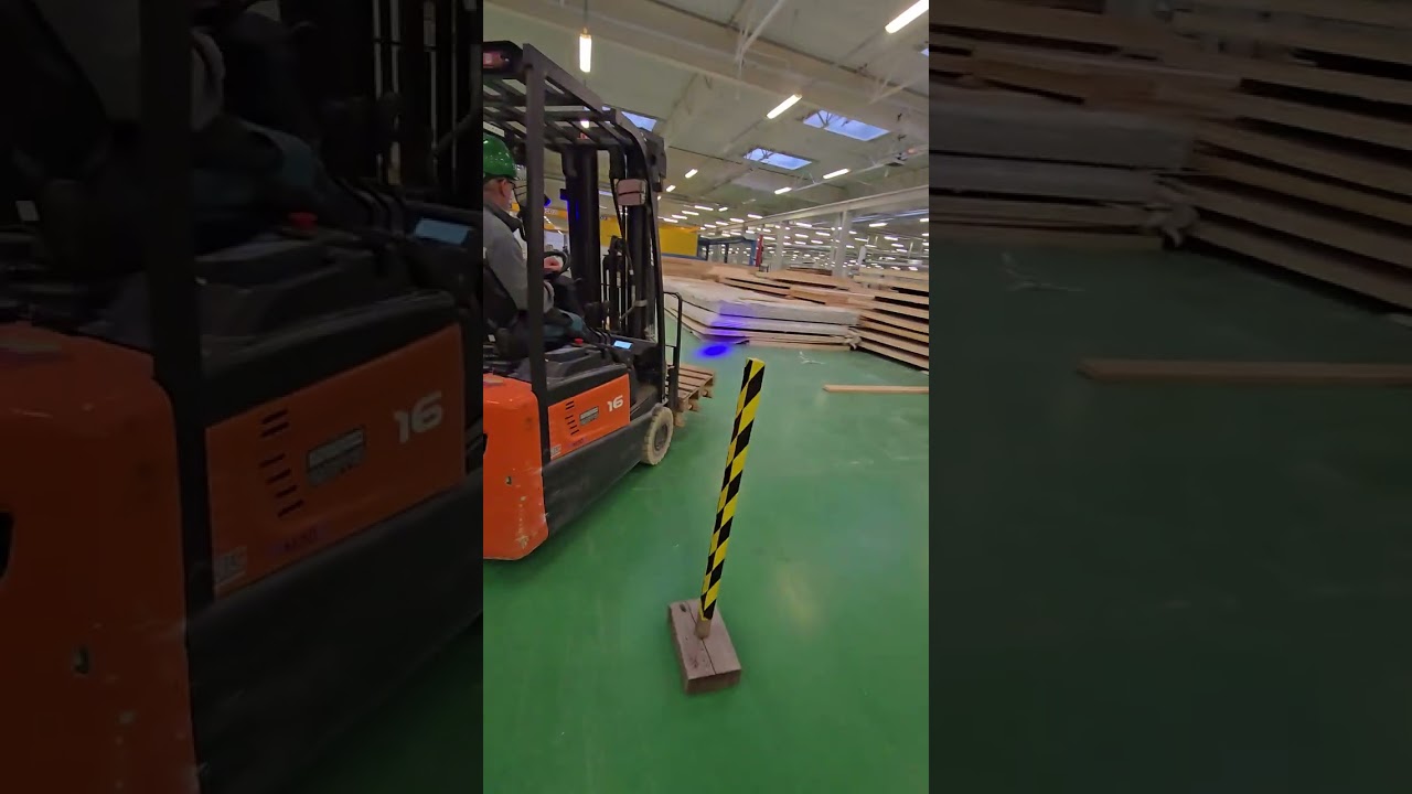 Egzamin udt wózki jezdniowe podnośnikowe. Jazda wózkiem.