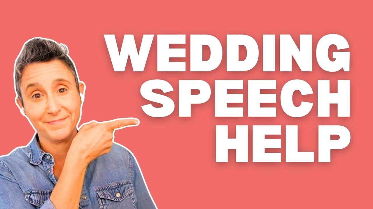 Five (5) Ways To Work With A Wedding Speech Writer