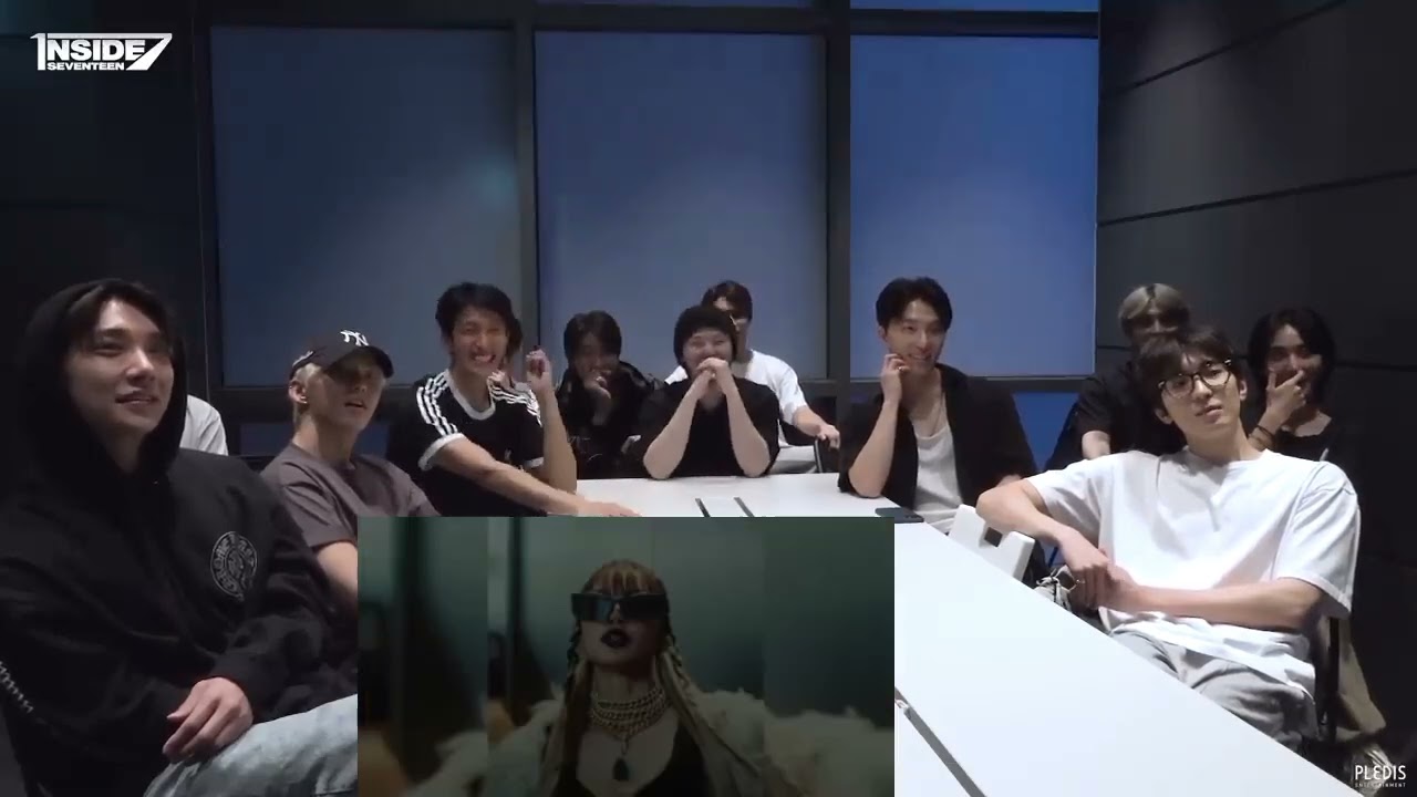 SEVENTEEN reaction to Lisa tik Tok complation