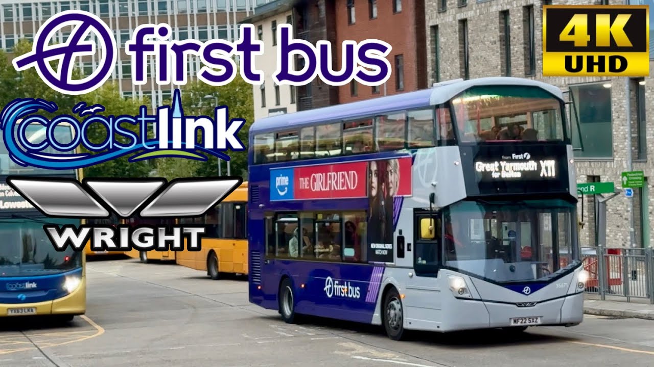 [First Bus Norfolk: Coastlink X1 Lowestoft to Norwich, Gorleston & Great Yarmouth] Wright Streetdeck