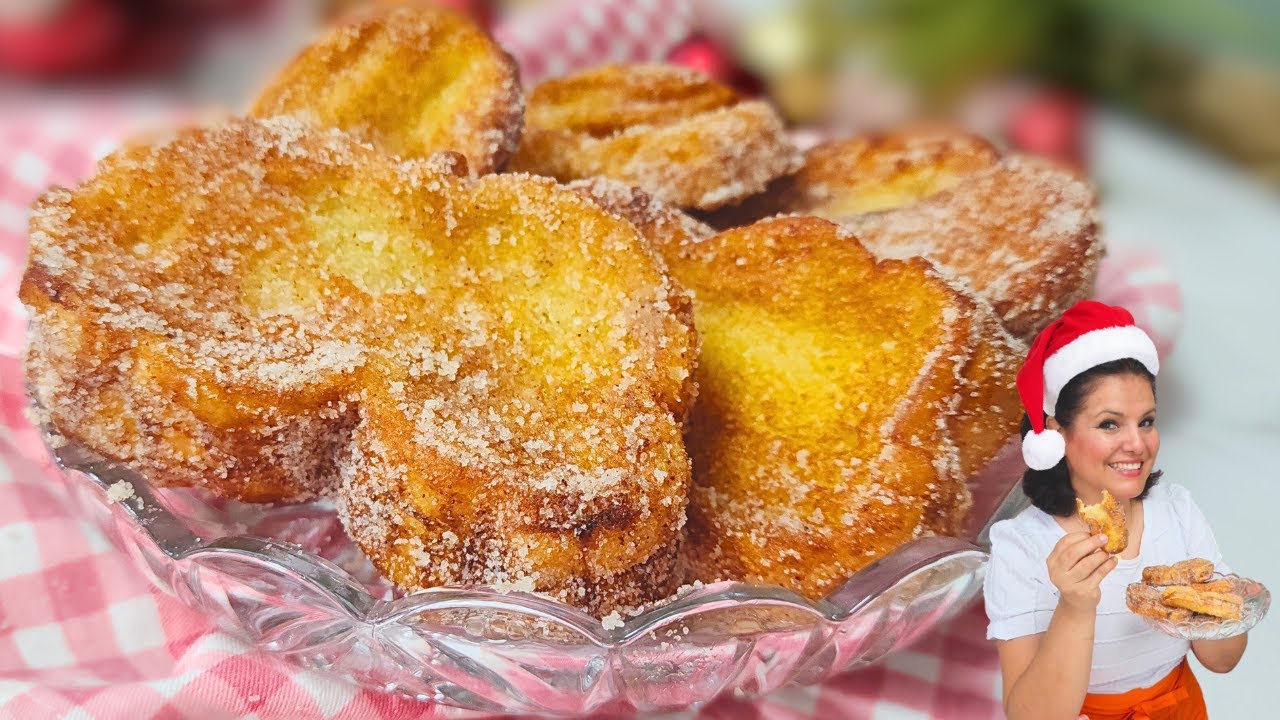 RECEITA DE RABANADA TRADICIONAL SUPER F&Aacute;CIL | RECEITA DE NATAL