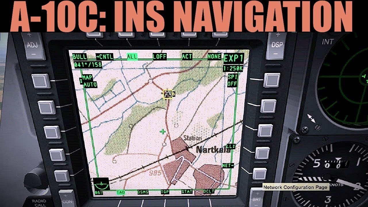A-10C Warthog: Учебное пособие по созданию и навигации по точкам маршрута | DCS WORLD