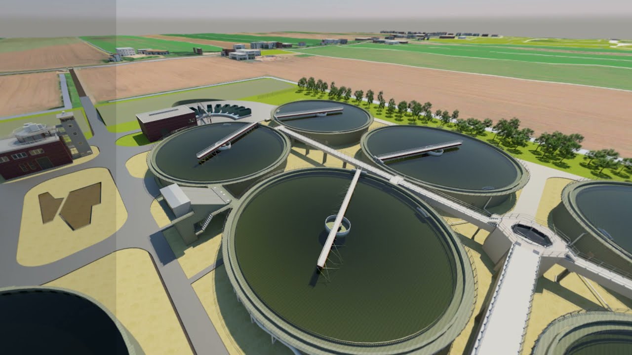 Nieuwe rioolwaterzuivering in Utrecht