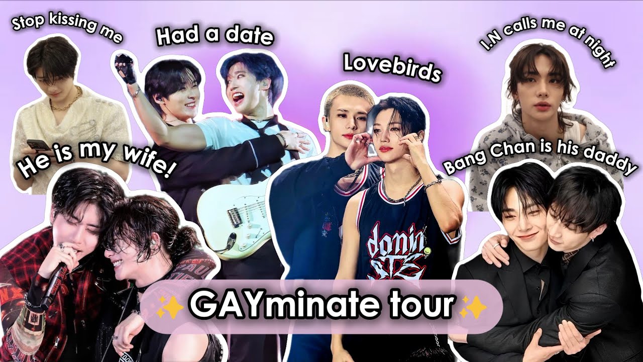 Dominate tour but it's ✨GAYminate✨ | Stray Kids