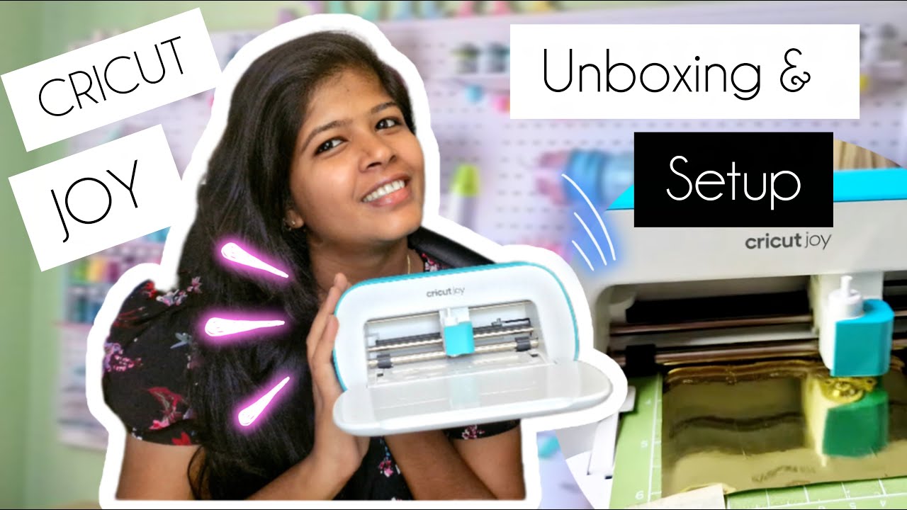 How to Set Up Cricut Joy for Beginners தமிழில் | Cricut Joy Unboxing | vinyl Gold cutting for resin