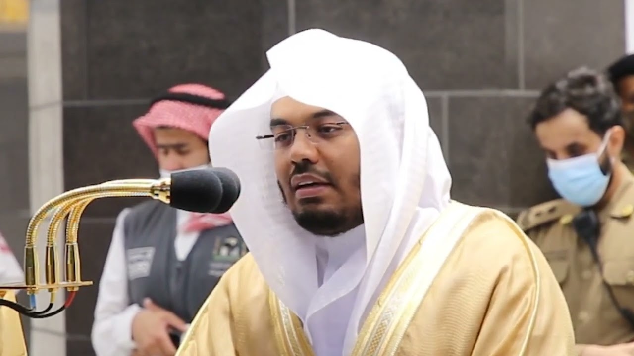 ﴿عالم الغيب والشهادة هو الرحمن الرحيم﴾ تلاوة غاية في الروعة أثرت بمن خلفه ~ الشيخ ياسر الدوسري