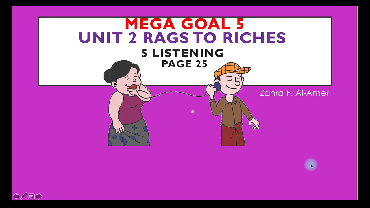 Mega Goal 5 الصف الثالث ثانوي | Unit 2 page 25