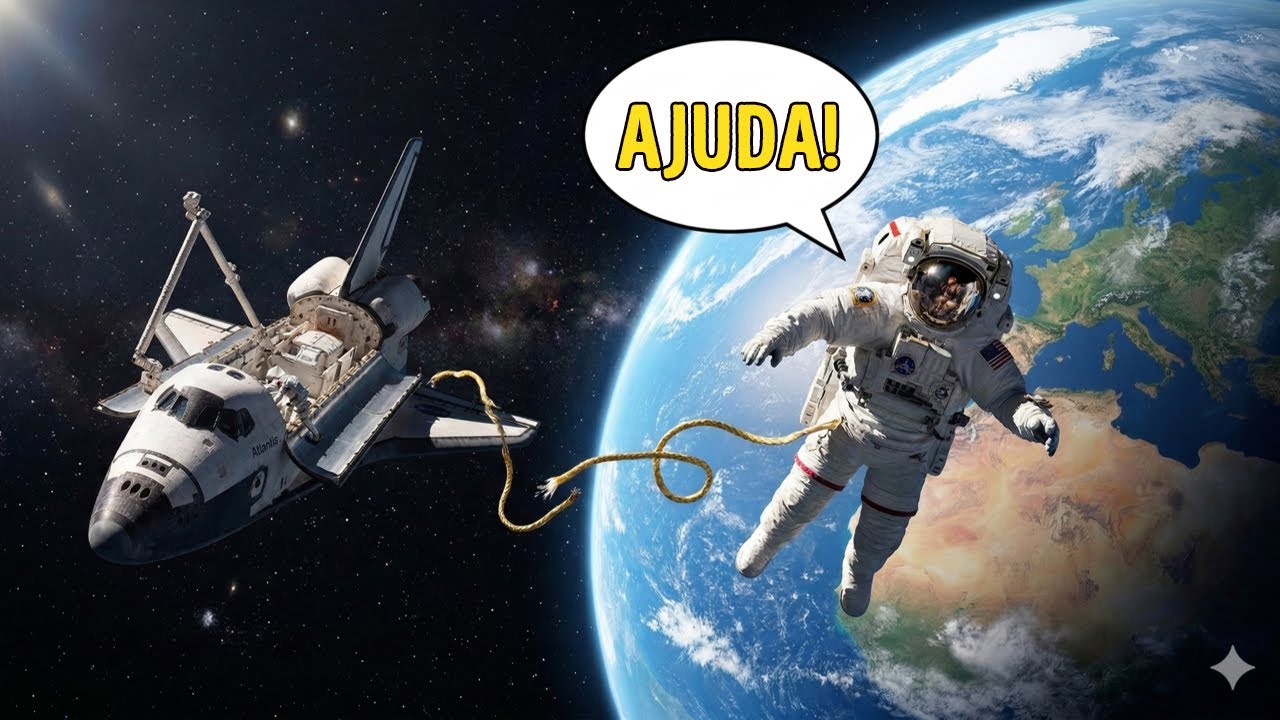 O Que Acontece se um Astronauta Flutuar para Longe Durante uma Caminhada Espacial