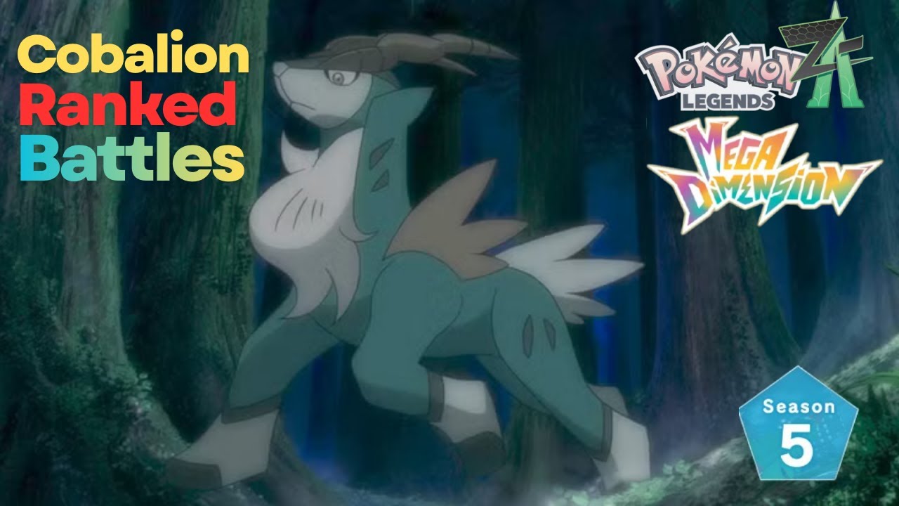Cobalion in Pokemon Legends Z-A Ranked Battles!