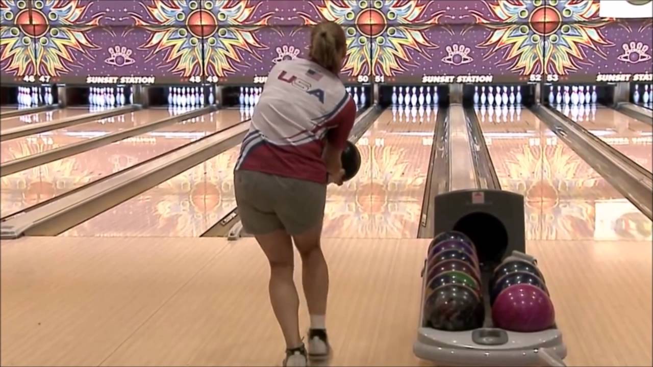 Kelly Kulick 300 game 08-22-13 2013 Bowling World Championships