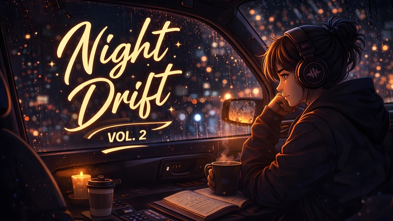 Night Drift Vol. 2 🌙 Dark Lofi for Late-Night Study & Deep Focus (2 Hours)