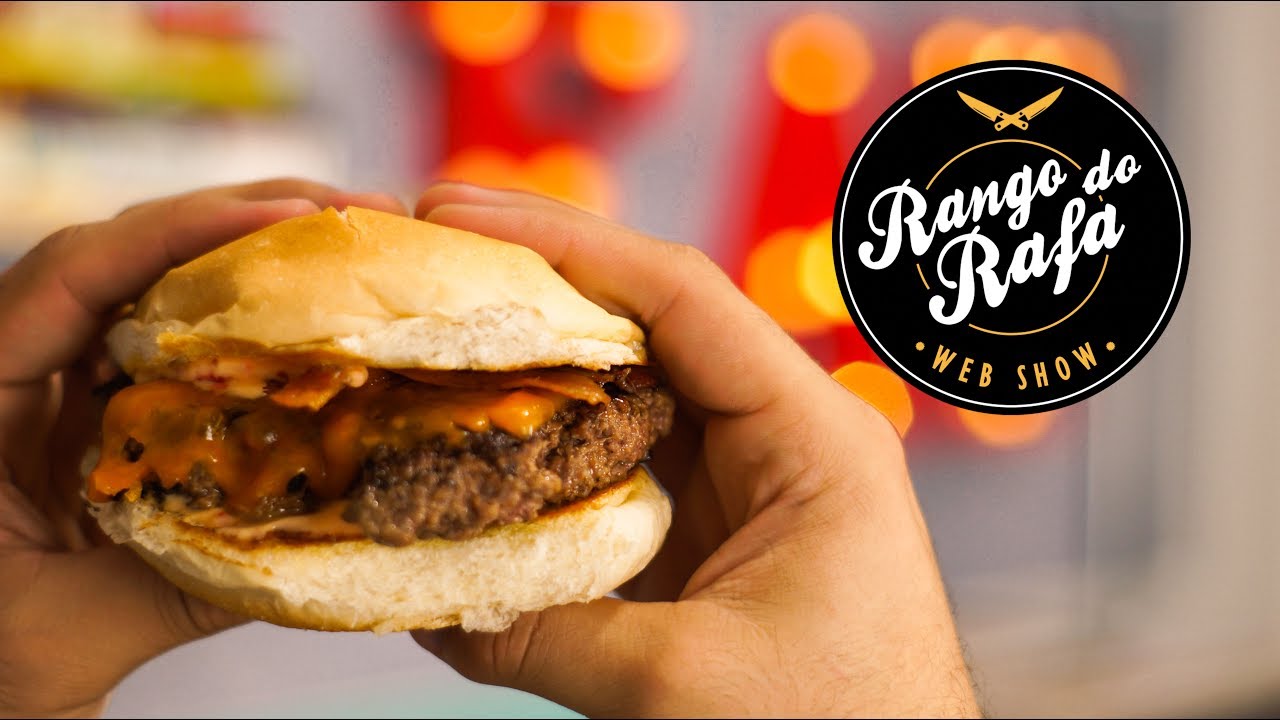 SMASH BURGER - X-BACON - BURGER FINO E SUCULENTO - RANGO DO RAFA