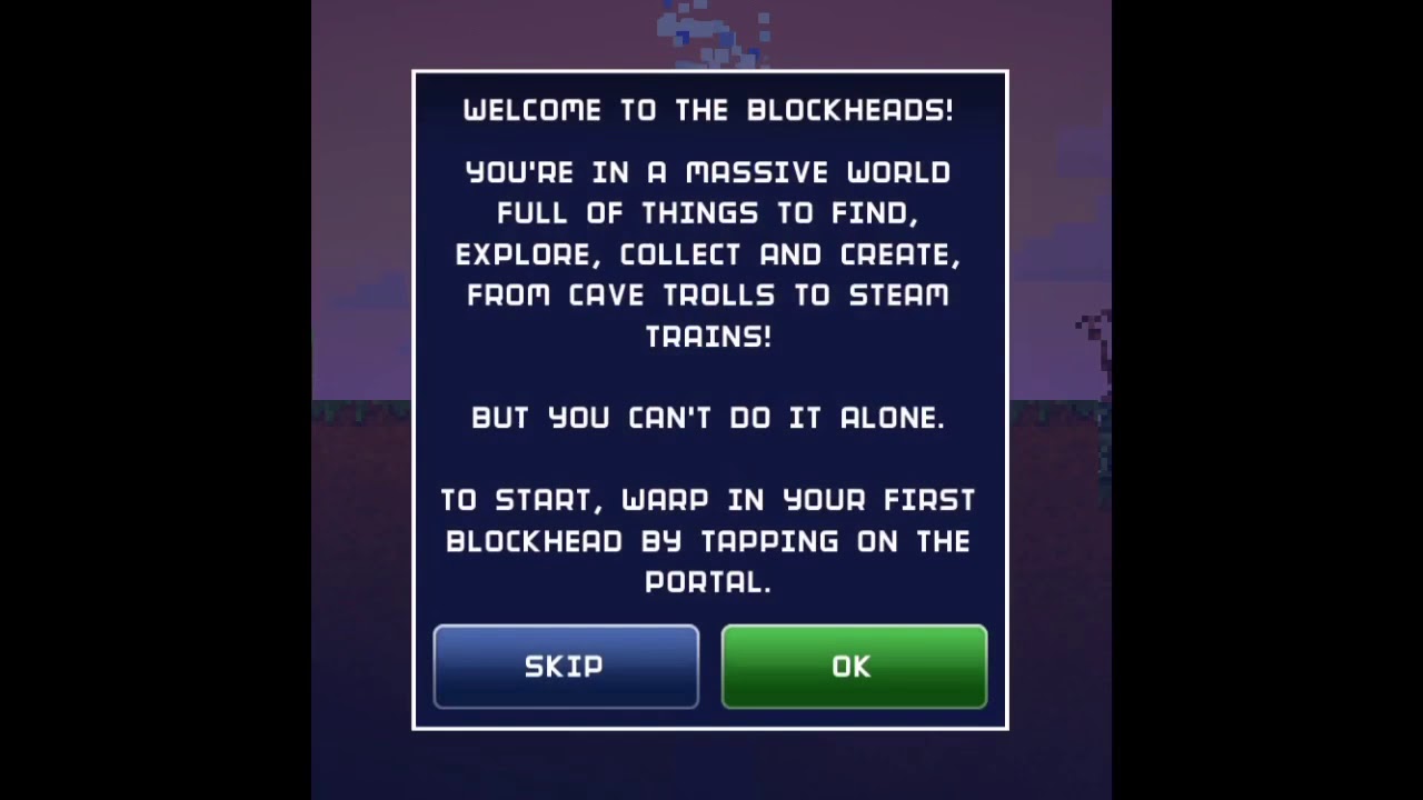 (wr) blockheads suicide speedrun 1:36