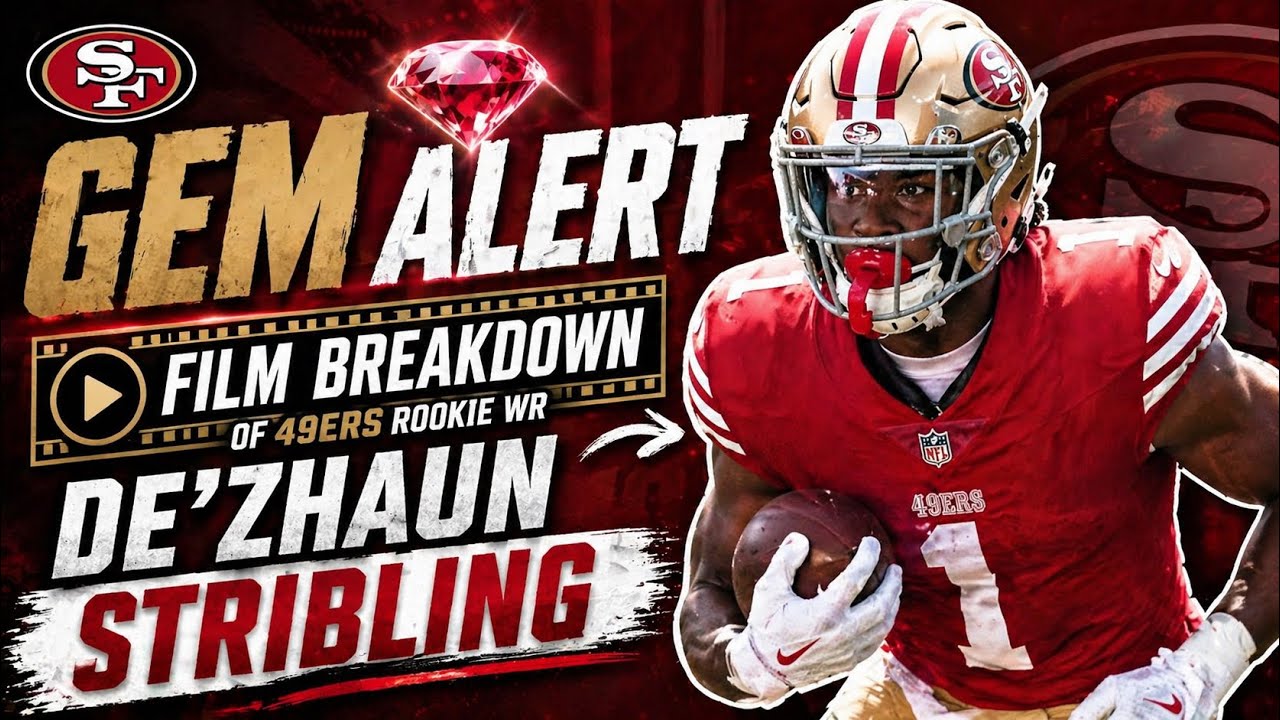 Gem Alert 💎 Film Breakdown of 49ers rookie WR De&rsquo;Zhaun Stribling 