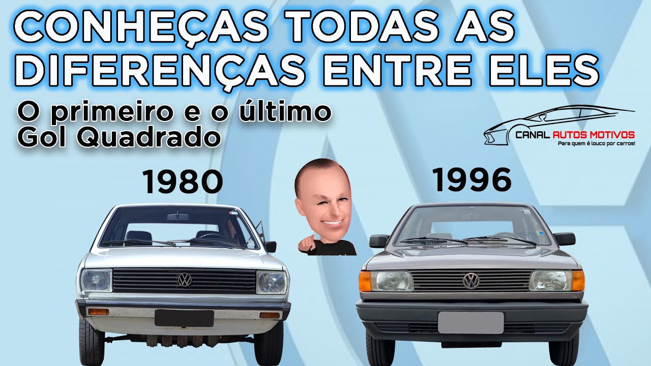 GOL QUADRADO - O PRIMEIRO E O ÚLTIMO - VW GOL - GOL 1000