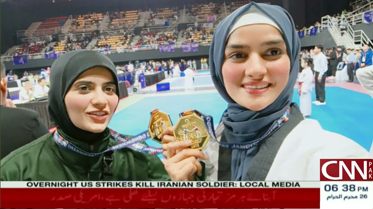 Pakistani taekwondo gold medalist to participate in international event | CNN PAK News