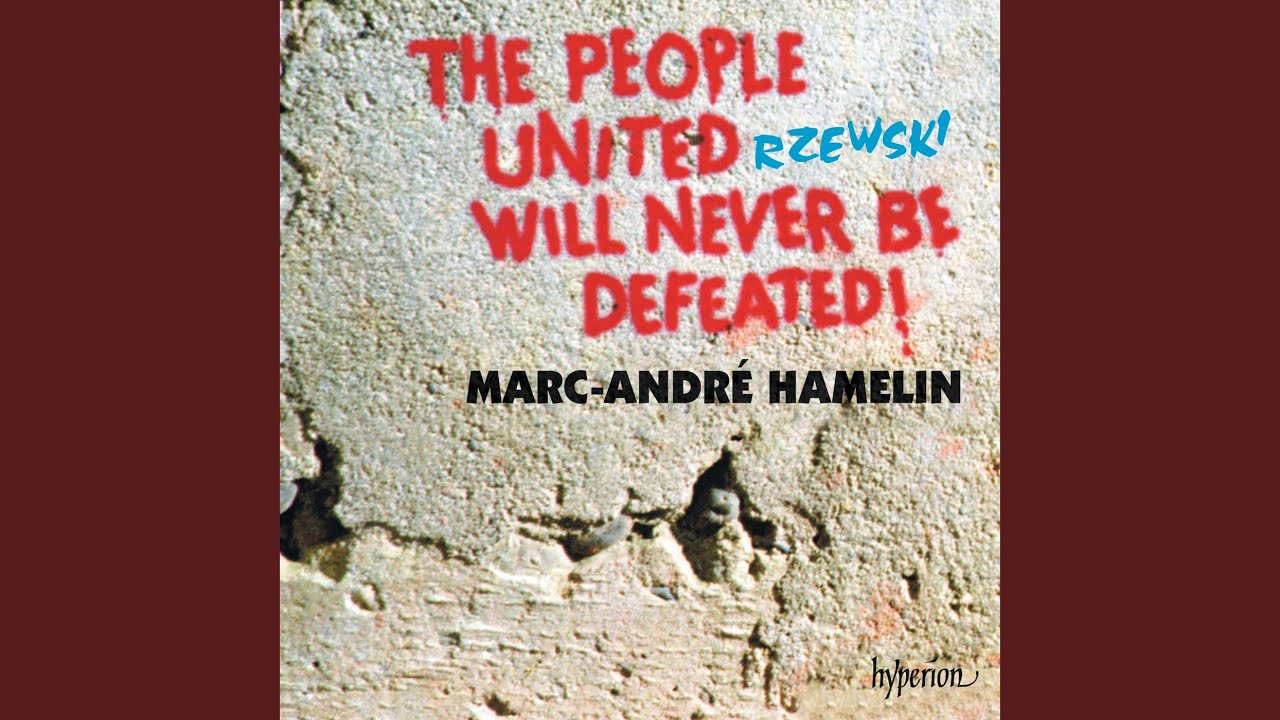 Rzewski: The People United Will Never Be Defeated! (1975) : Var. 30. Crochet = 84