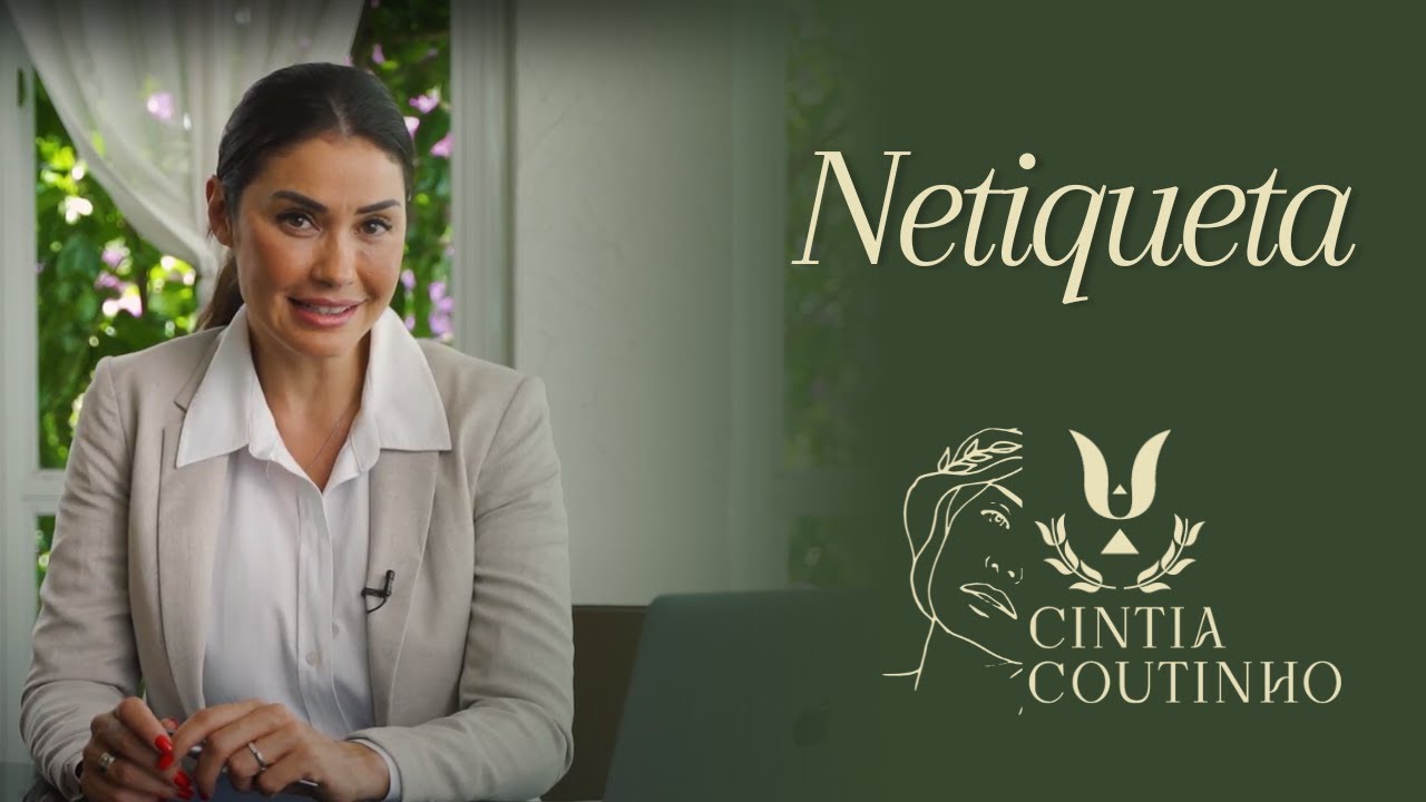 Etiqueta na internet por Cintia Coutinho