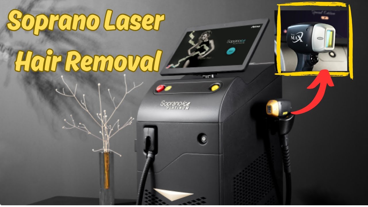 Hair removal that aims to be virtually pain-free 😎 soprano laser
