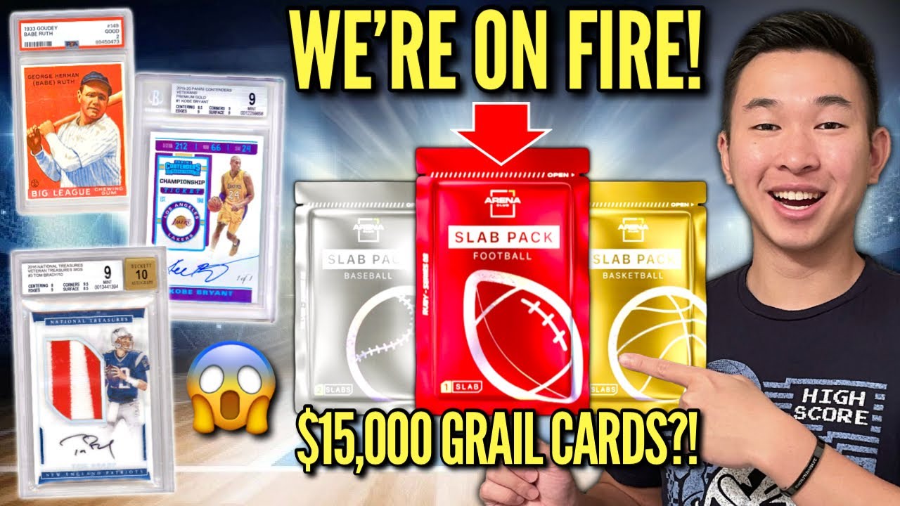 I PULLED CRAZY HITS FROM THE NEWEST MYSTERY SLAB PACKS ($15,000 GRAILS)! 😱🔥