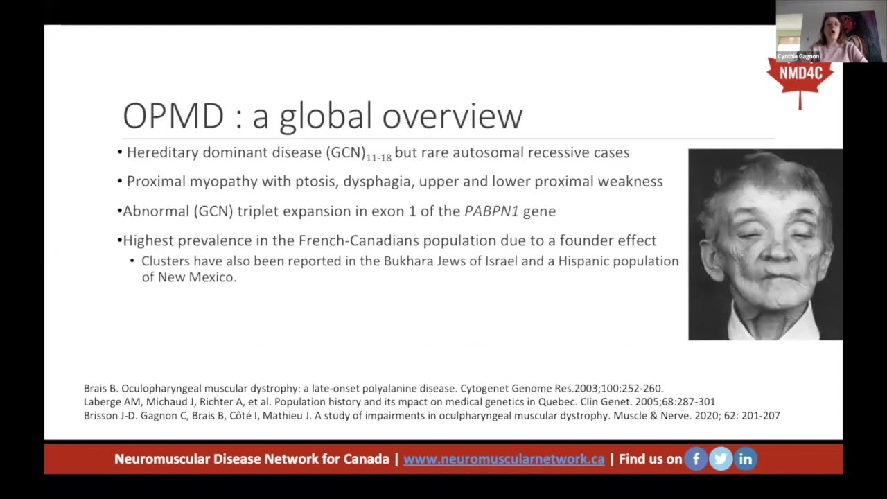 Série de webinaires #ParlonsMNM - DMOP: Évolution de la recherche et des soins cliniques