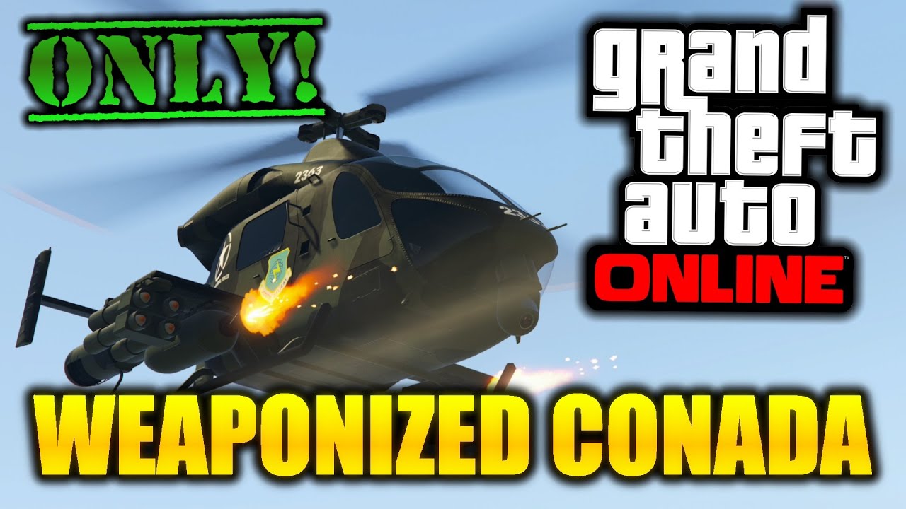 GTA Online But I ONLY Use The Weaponized Conada