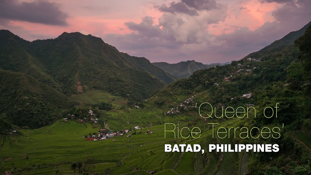 QUEEN OF RICE TERRACES - Batad timelapse (Philippines) 4K