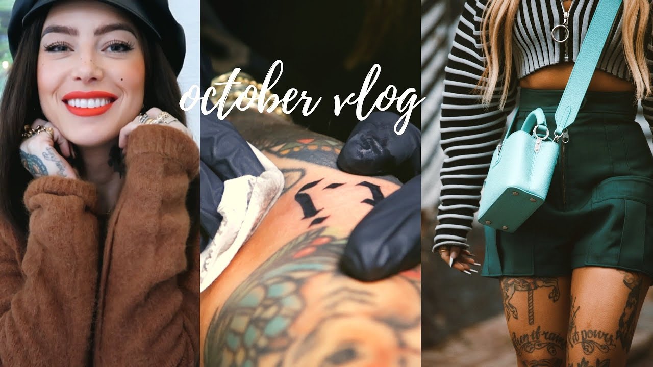 a new tattoo, Louis Vuitton fitting, birthday weekend | vlog | outfits & style
