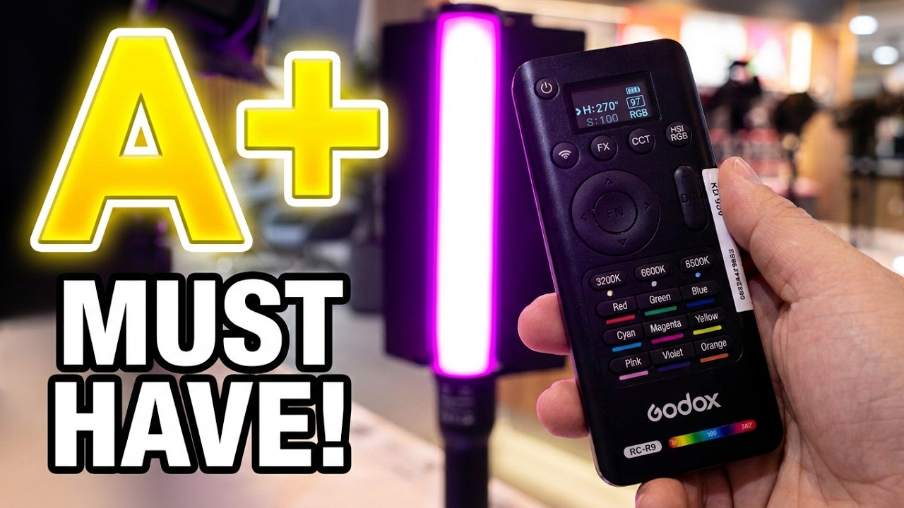 GODOX RC-R9 REMOTE CONTROL FOR LC500R LED LIGHT STICK