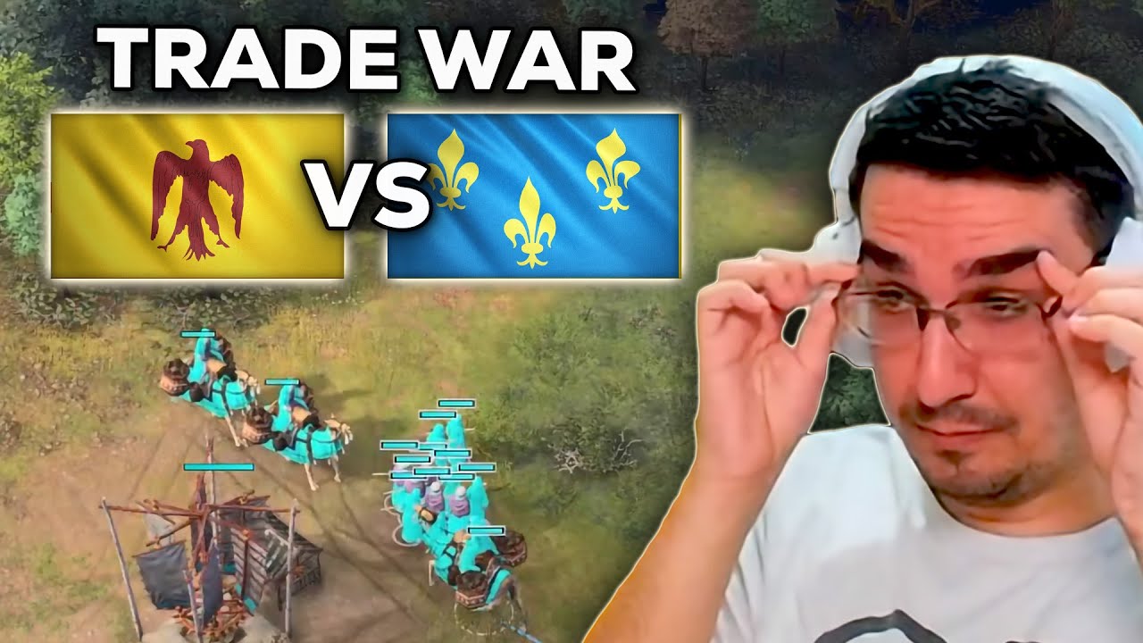 Ayyubids Get Into a Trade War vs French in AOE4...