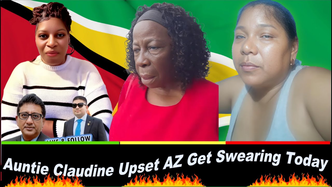 Claudine Upset AZ Get Swearing / Indigenous Woman Vex With President And Vice President🇬🇾