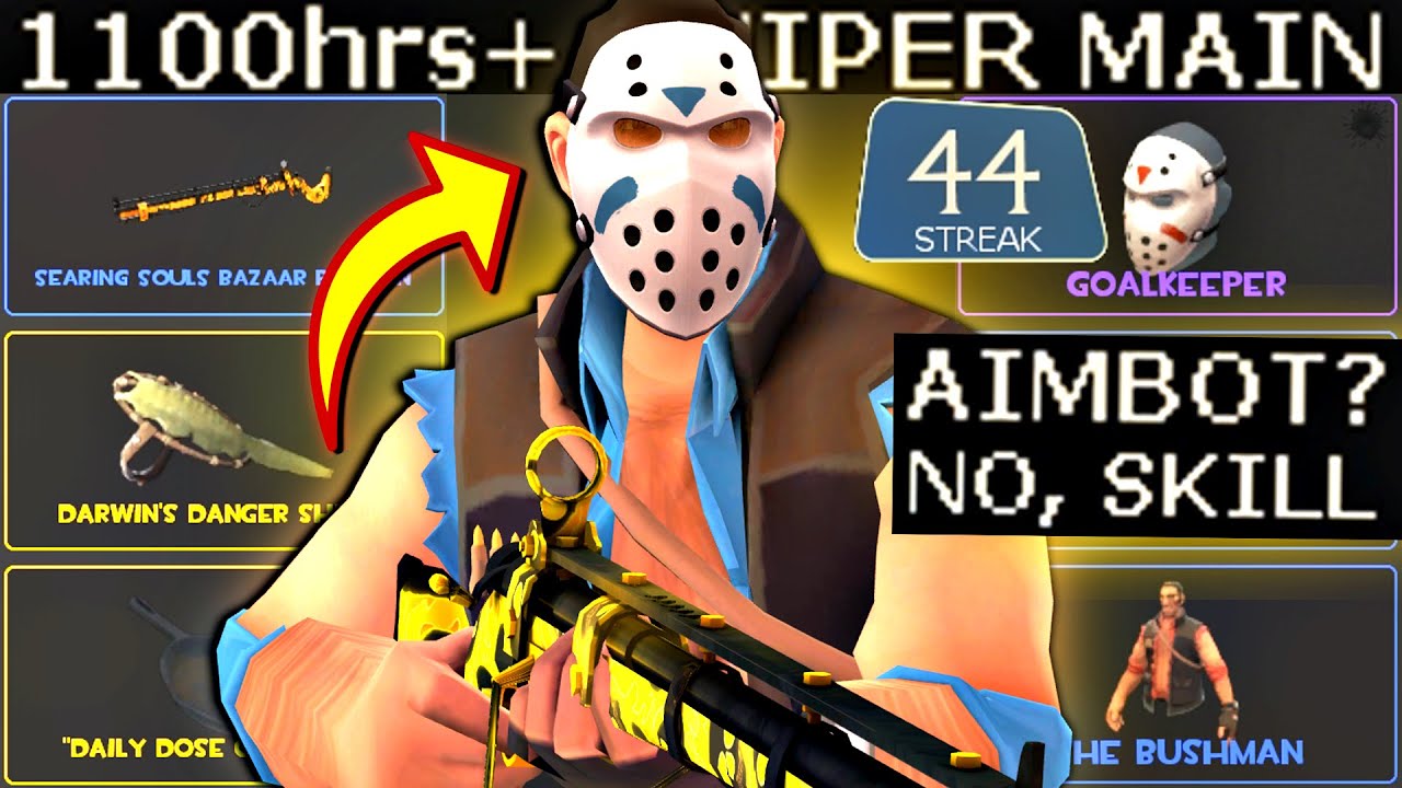 THE GOATED SNIPER🔸1100+ Hours Experience (TF2 Gameplay)