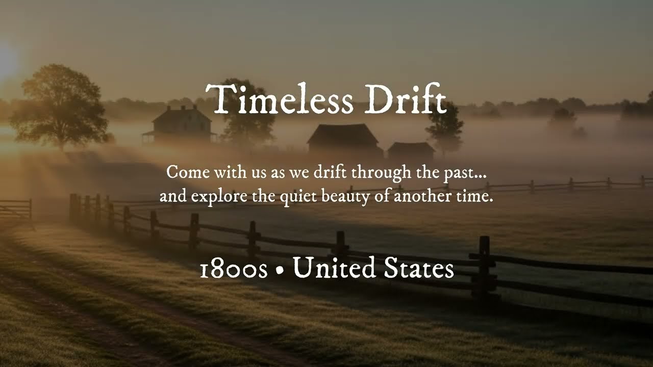 1800s America | Ambient Music for Deep Focus, Reading & Calm Work #calmmusic  #ambientmusic