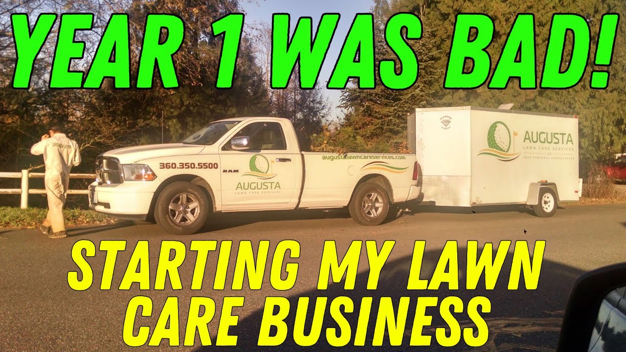 Starting My Lawn Care Business: The First Year was HARD! [numbers and details]
