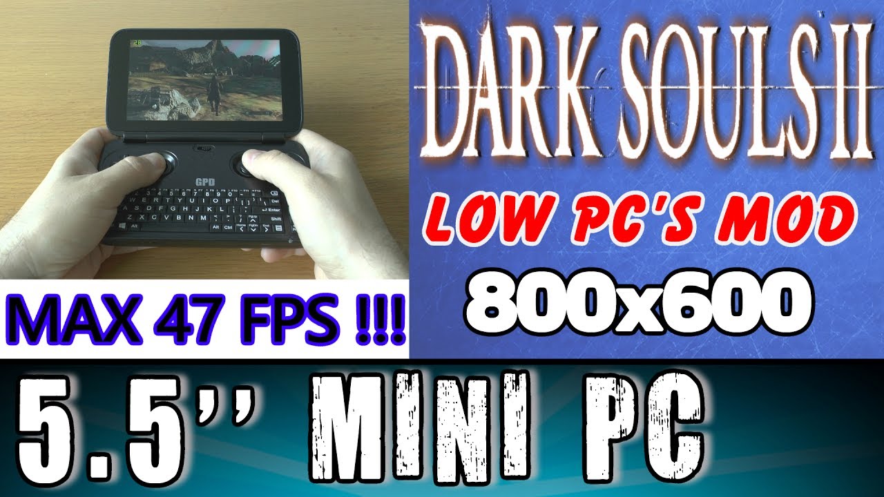 5.5'' GPD Win  Dark Souls II 2 (PC) Intel x7 Z8700 HD Graphics Handheld Gaming Mini PC