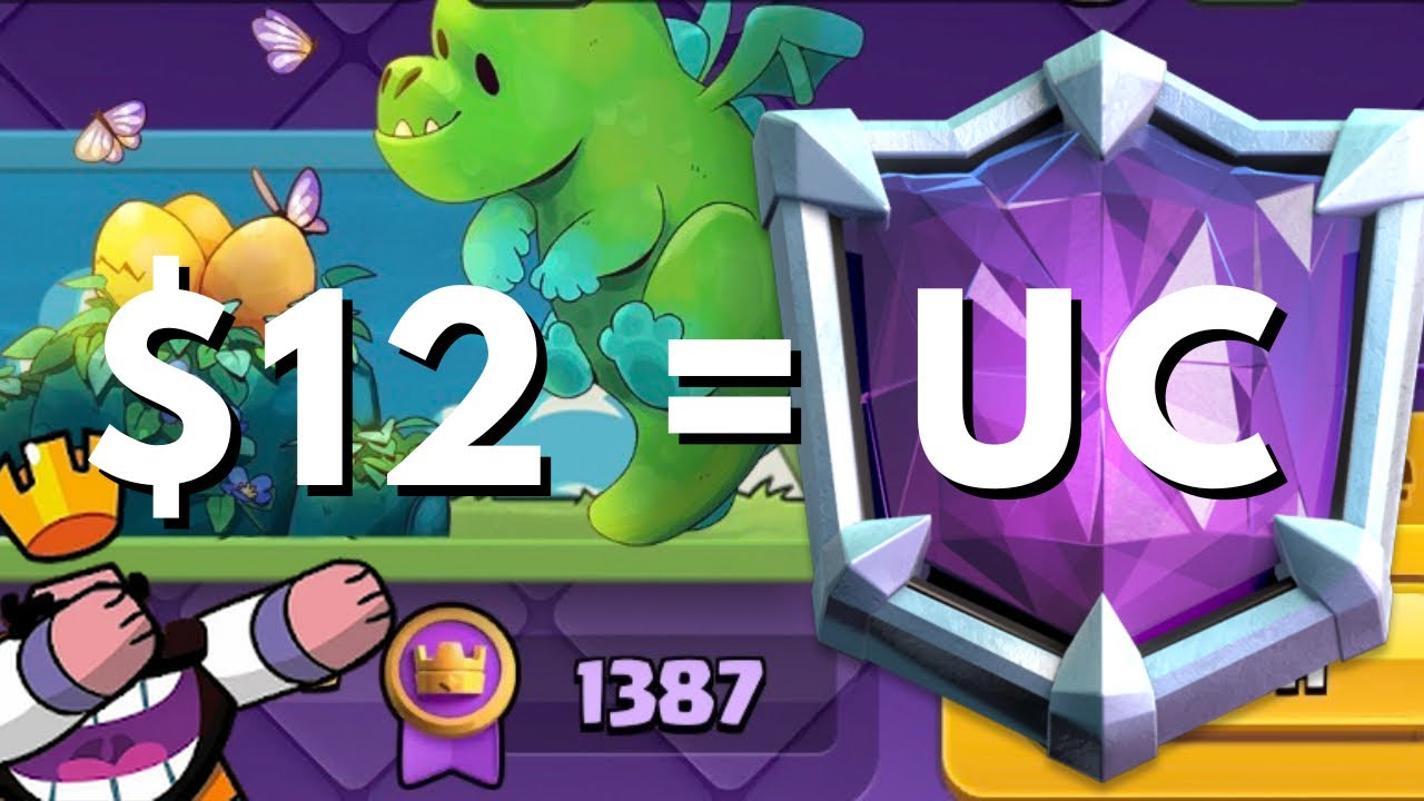 Ultimate Champion for the first time with 12 dollars spent & Lvl 14 Cards/Tower