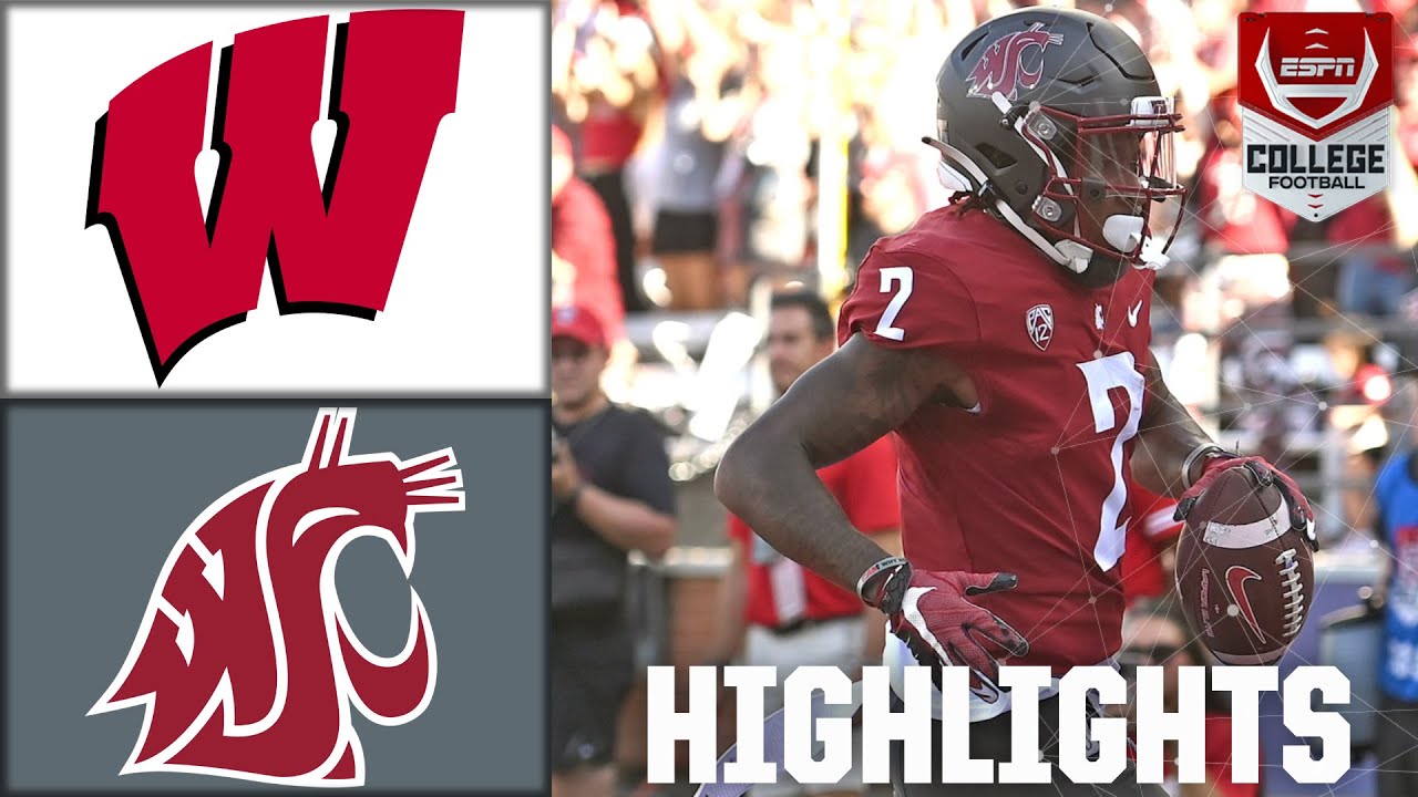 Wisconsin Badgers vs. Washington State Cougars | Full Game Highlights