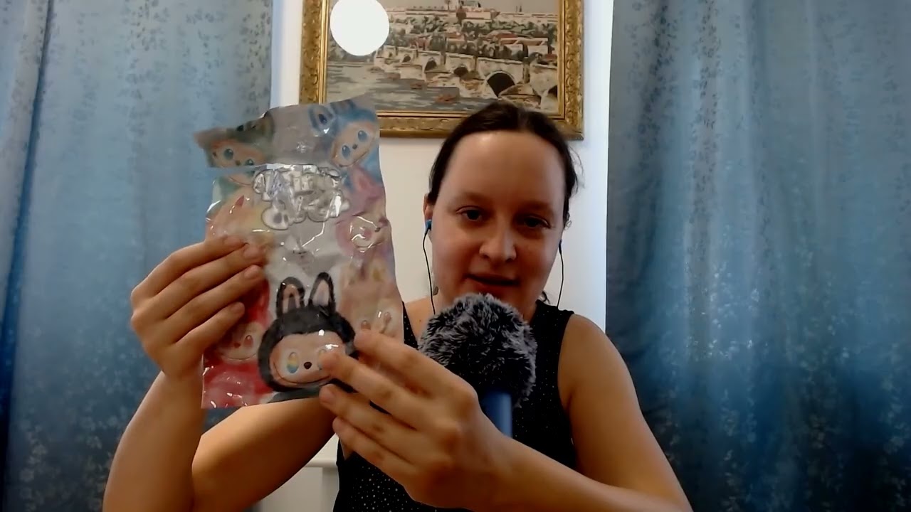 Labubu (lafufu) ASMR CZ (rozbalování, šeptání, ukázka) 😀🎁