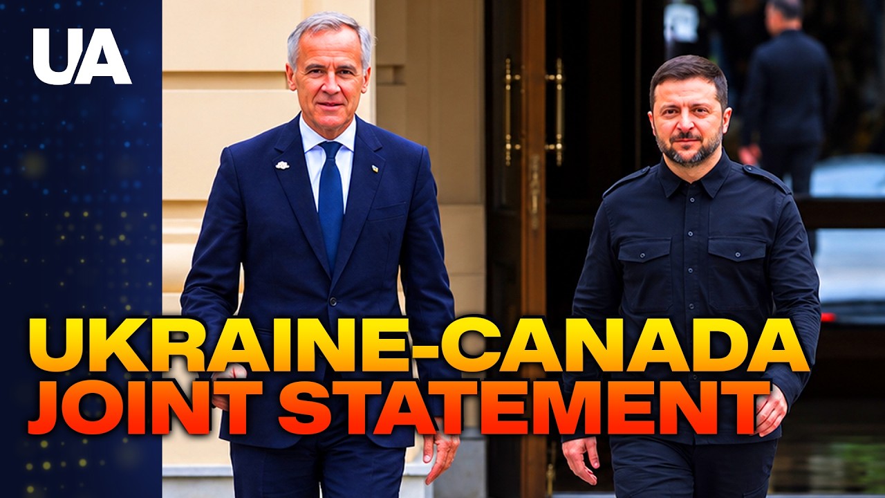LIVE | President ZELENSKYY & PM CARNEY hold a joint press conference in CANADA &ndash; WATCH NOW!