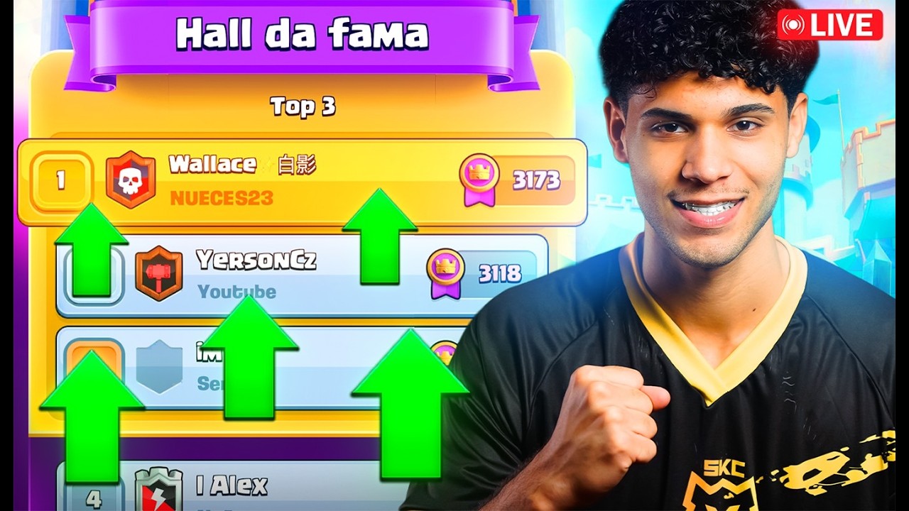 VOLTEI + PUSH SUBINDO MUITO NO TOP GLOBAL!