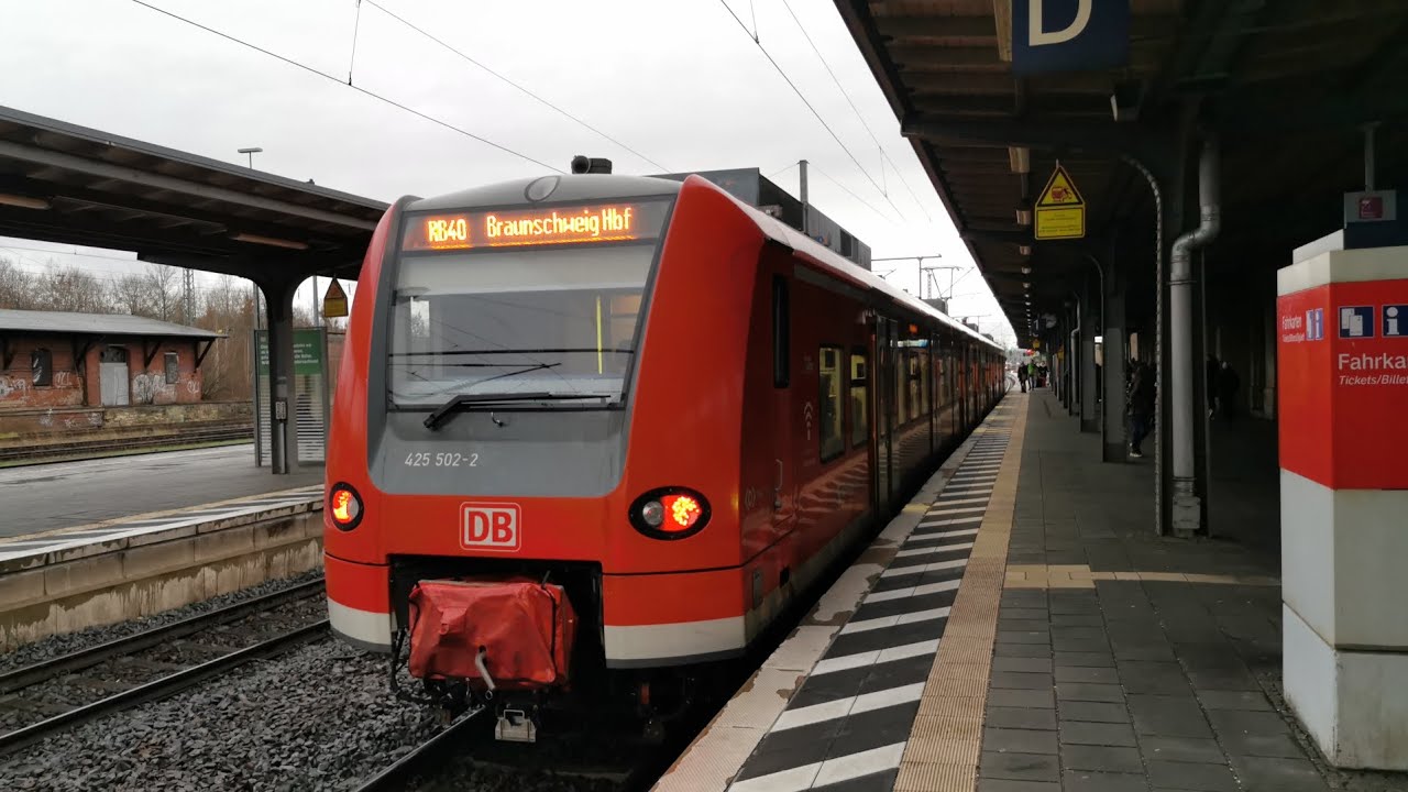 DB Regio Südost Mitfahrt auf der Linie RB 40 von MD-Neustadt bis Helmstedt im Quietschie Br. 425 002